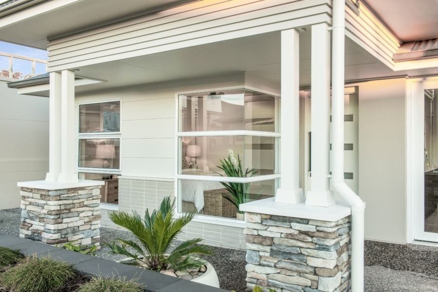 Huntlee display home exterior
