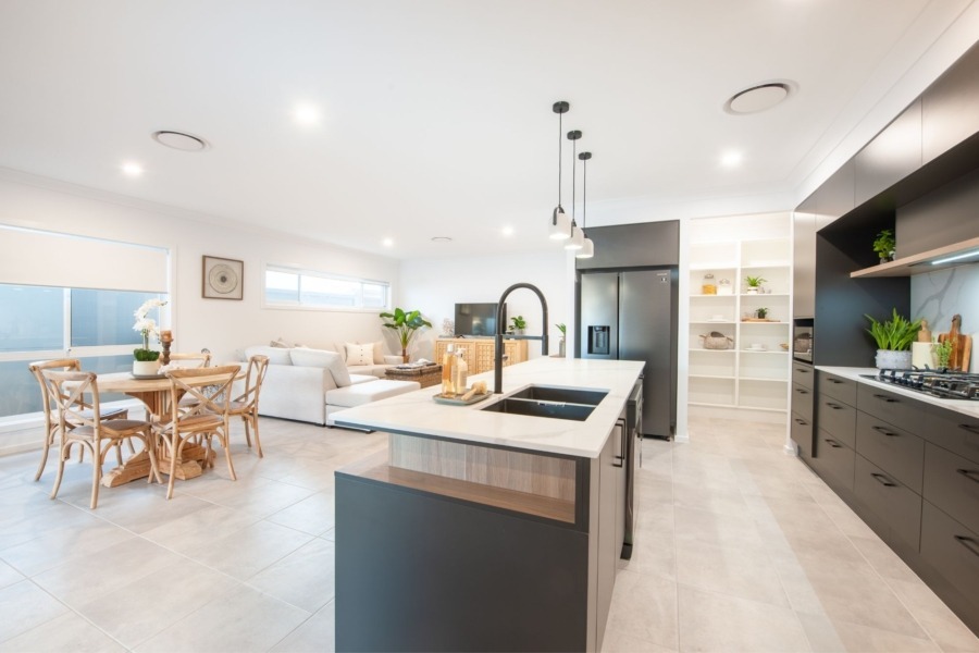 Huntlee display home kitchen