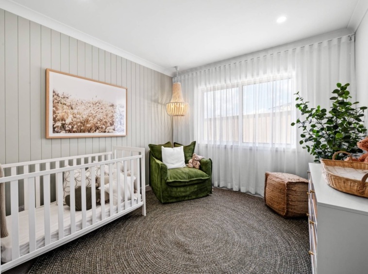 coastal style home nursery