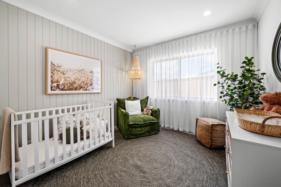 coastal style home nursery
