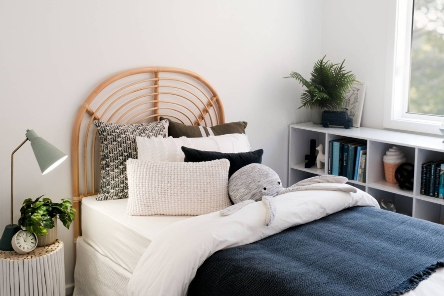 coastal style home kids room