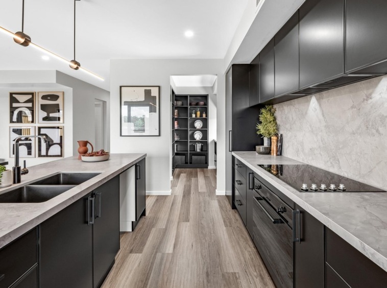 modern two storey home