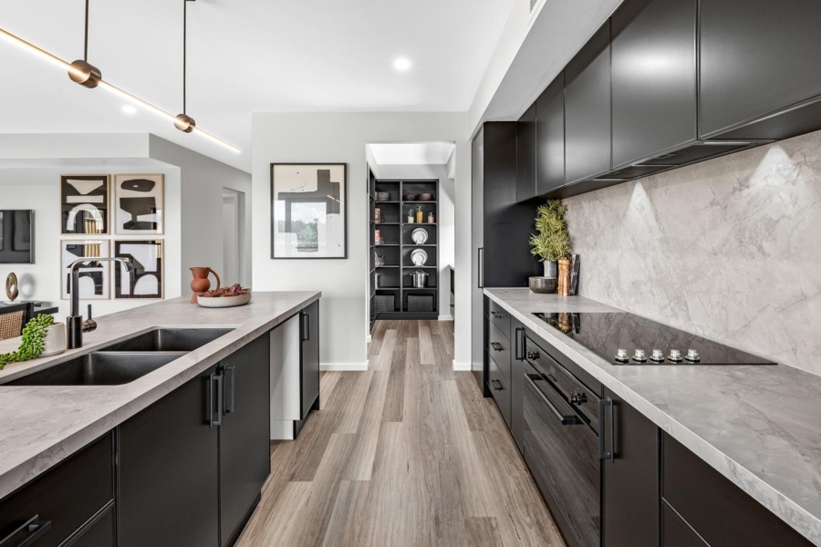 modern two storey home