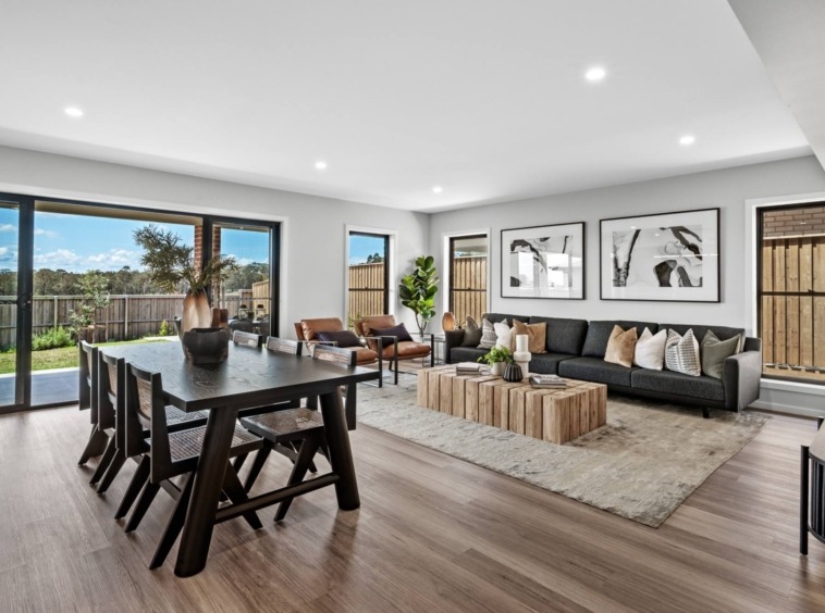 modern two storey home