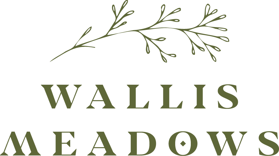 Wallis Meadows logo - green
